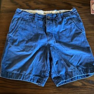 Blue Abercrombie & Fitch Shorts